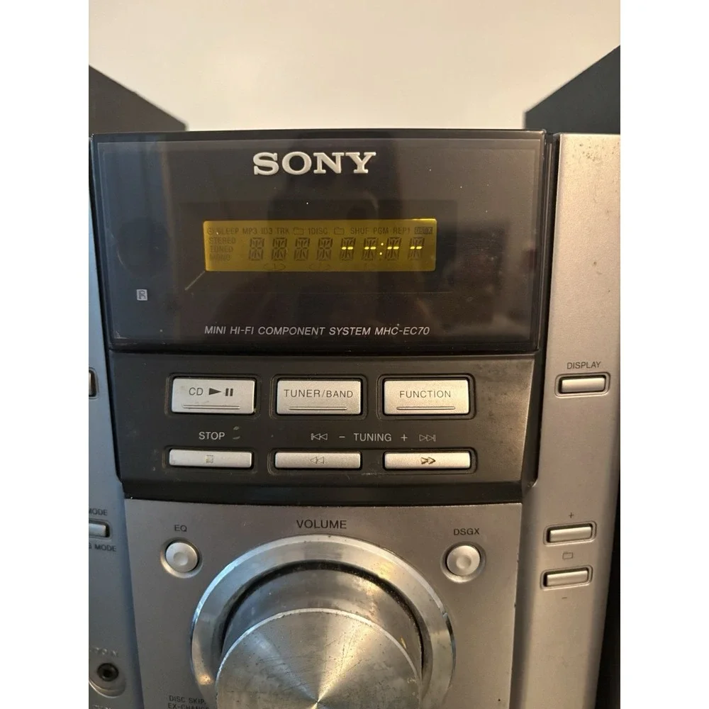 Sony mhc ec70